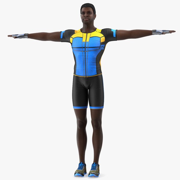 american sportsman t pose 3D