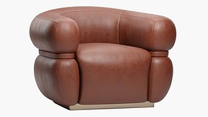 Malibu armchair 3D