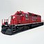 3d Max Cargo Train Locomotive Cars