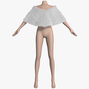 fur bolero 3d max