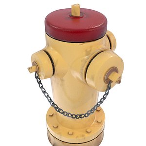 3d model of hydrant