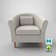 Fauteuil Scandinave