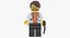 Lego Man Scientist