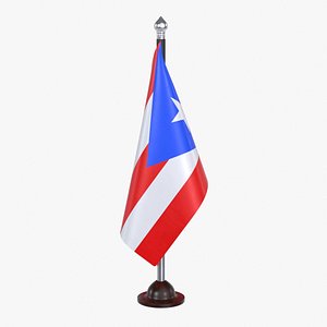 USA States puerto rico Flag Stand