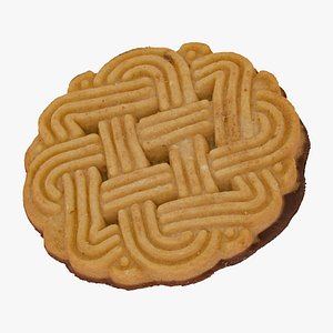 biscuit chocolate scan 3D