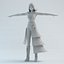 girls woman human 3d obj