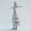 girls woman human 3d obj