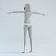 girls woman human 3d obj