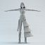 girls woman human 3d obj