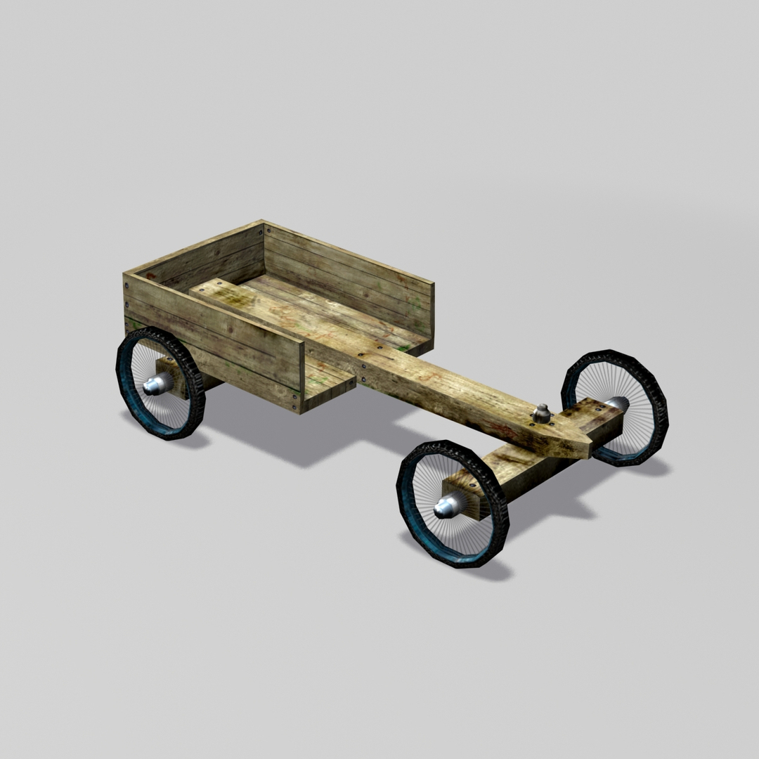 Car Cart 3d Model