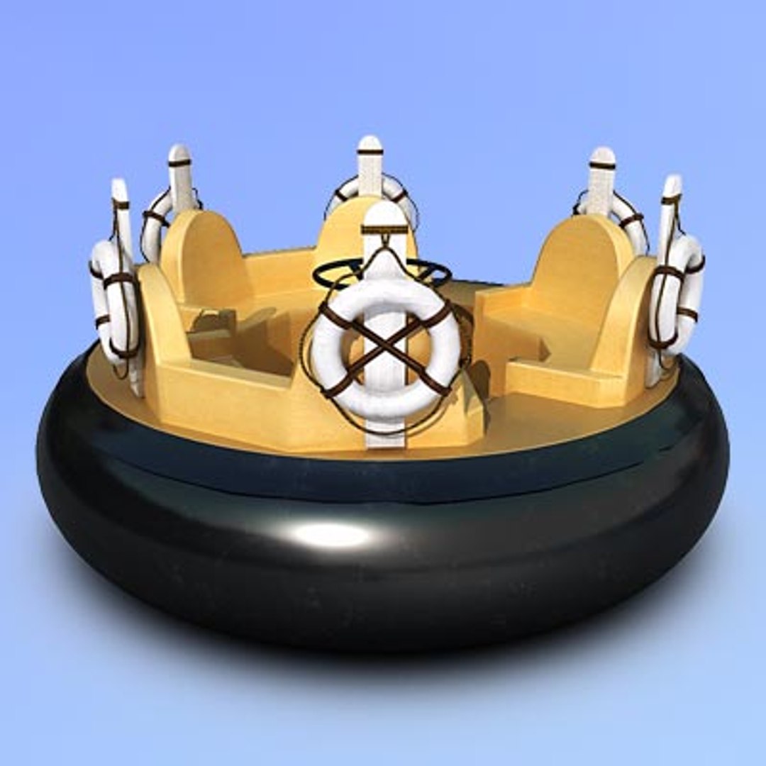 3ds max boat river rafting ride