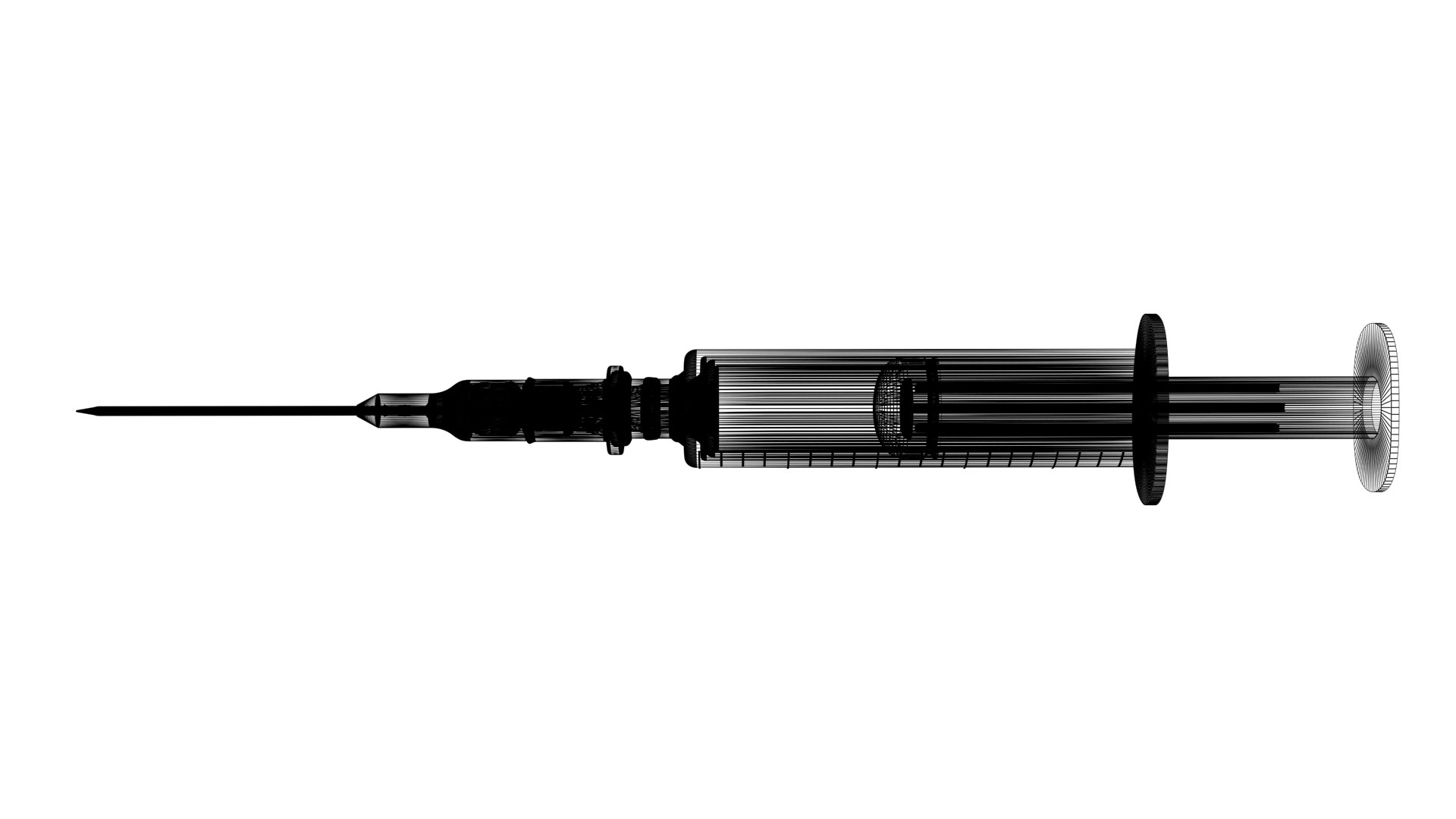 Syringe Model - TurboSquid 2024413