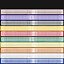Martial Arts Belt Set