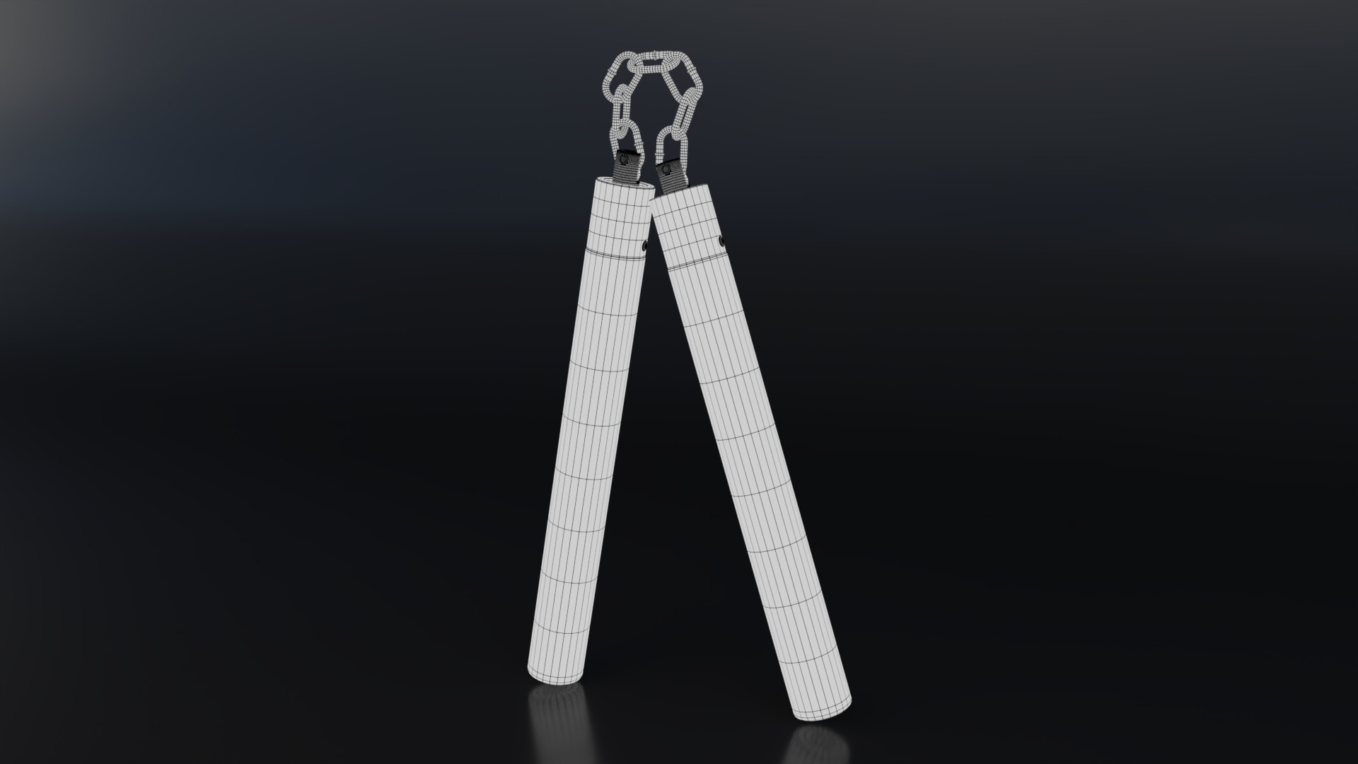Nunchaku Chain model https://p.turbosquid.com/ts-thumb/fs/T4Ft2u/Cr/nunchaku_wire/jpg/1735476334/1920x1080/fit_q87/fad5c95d256b7443b123a34f42d99fd35f477997/nunchaku_wire.jpg