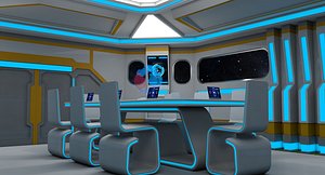 Sci Fi Meeting Room