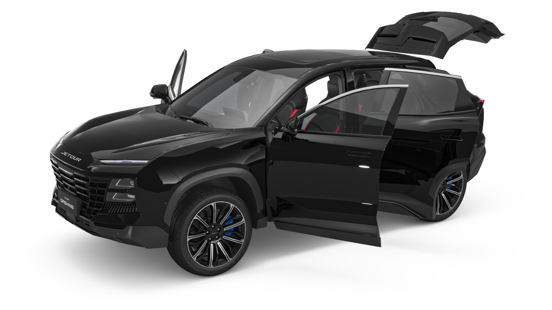 2025 Jetour Dashing With Interior 3D Model - TurboSquid 2308641