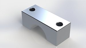 camshaft bearing cap 3D model