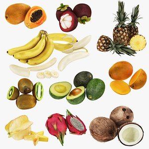 Exotic and Tropical Fruits model