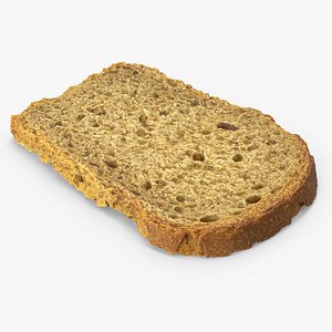 Loaf Bread Slice 3D model