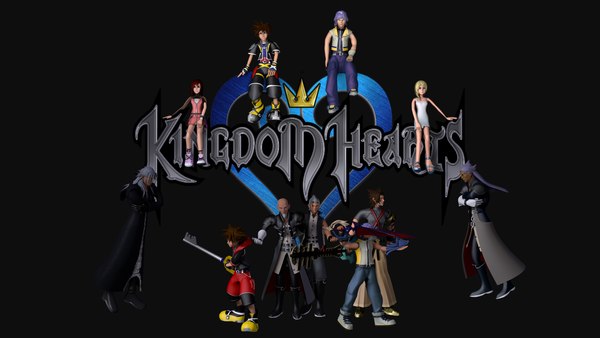 3d kingdom hearts s model