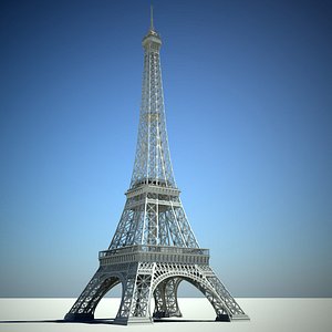 Eiffel Tower 3D Models for Download | TurboSquid