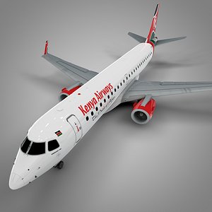 KENYA AIRWAYS_EMBRAER190_L629