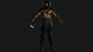 3D AAA 3D MODEL FANTASY CREATURE CHARACTER - THE MONSTER HUMAN