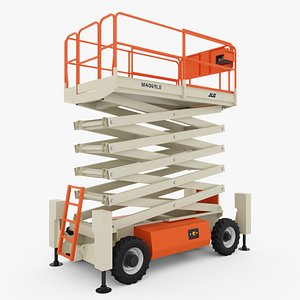 ELECTRIC SCISSOR LIFT - JLG M4069LE 3D model