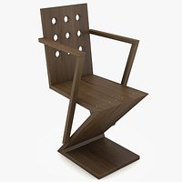 Rietveld Zig-Zag Armchair