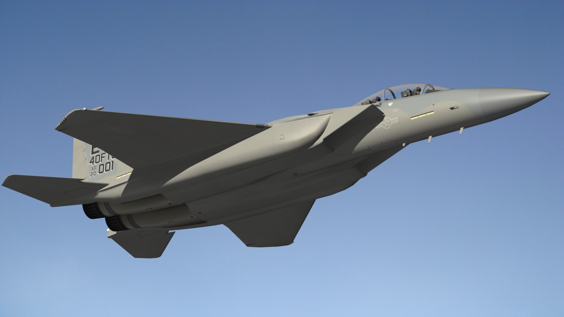 Boeing F15EX Eagle II Model - TurboSquid 1804851