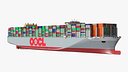 Ultra Large OOCL Hong Kong Cargo Vessel