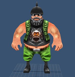 max old school biker