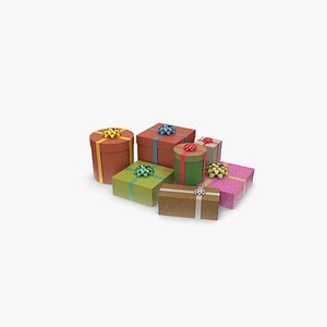 gift giftbox 3D