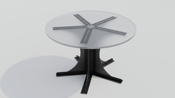 Metal furniture 3D model