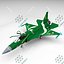 Equipo de pantalla JF-17 Thunder aparejado realista