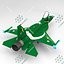 Equipo de pantalla JF-17 Thunder aparejado realista