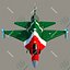 Equipo de pantalla JF-17 Thunder aparejado realista