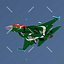 Equipo de pantalla JF-17 Thunder aparejado realista