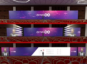3D Hotel Meeting Room 7 model