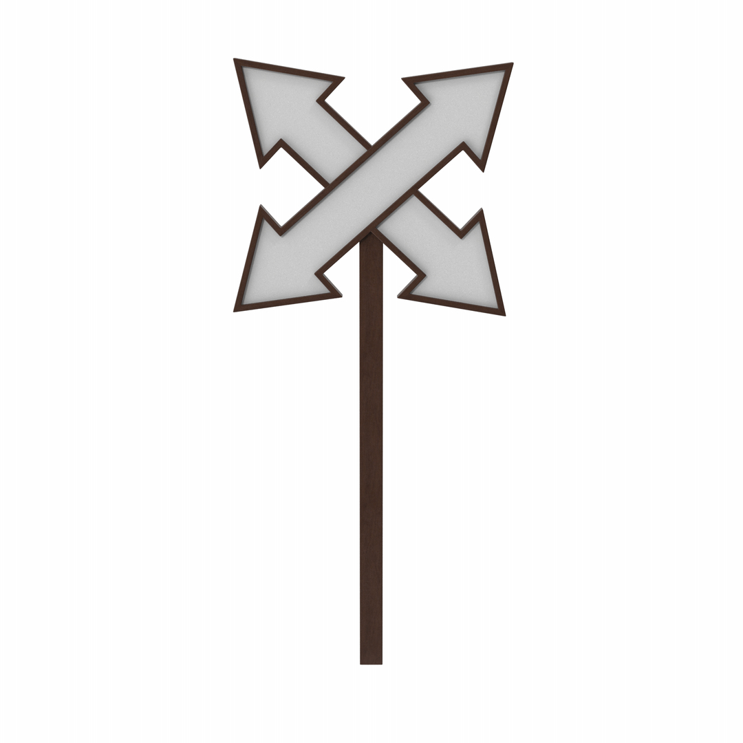 3D Arrow Direction Signboards - TurboSquid 2368629