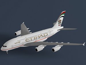 Airbus A380 Etihad Airways