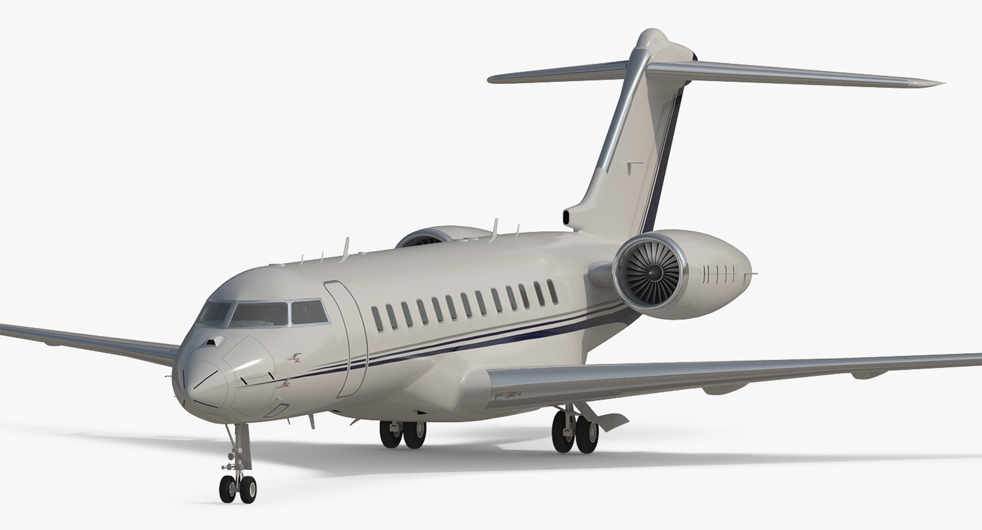 Global 6000 Jet 3D model preview