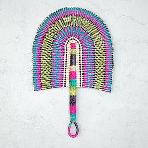 African Handwoven Fan 10 3D model