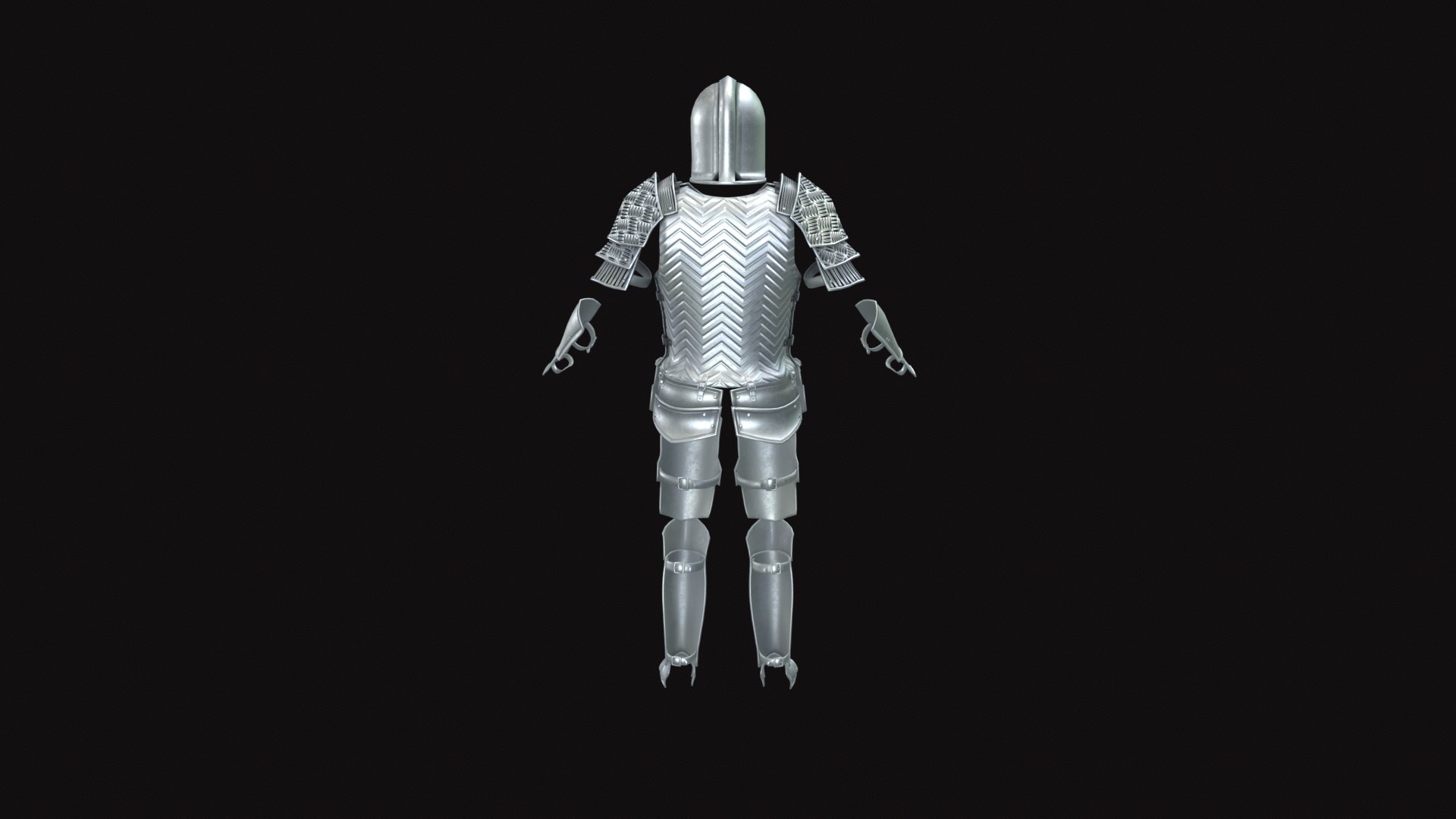 3D Medieval Full Armor 02 Model - TurboSquid 2319016