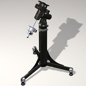 3d model classic mount pier tripod