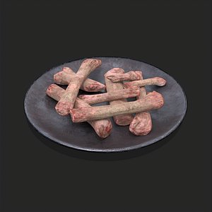 Bones on Plate