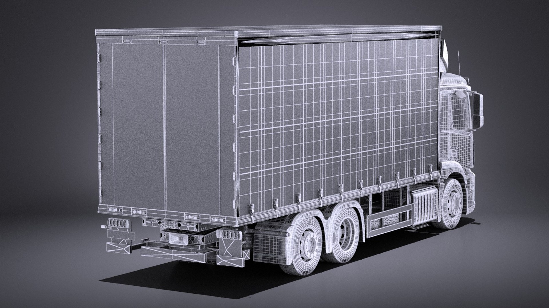 3D Model Mercedes 2017 Box | 1146074 | TurboSquid