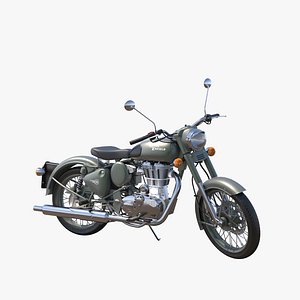 3ds max motorcycle royal enfield