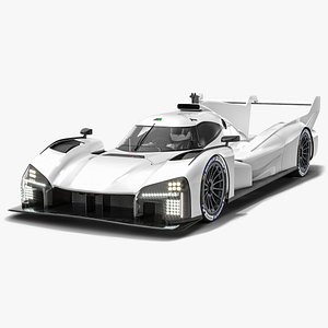 McLaren WEC 2027 White Mockup LMDh PreSeason Hypercar