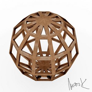 Leonardo Hebdomecontadilfaedron 3D